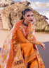 Akbas Aslam Embroidered Lawn 3 piece Suit CALLA LILY