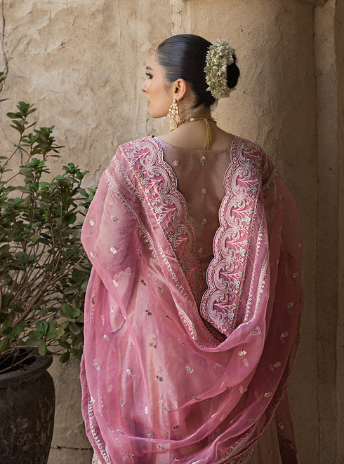 Zainab Chotani Embroidered Brocade 3Piece Suit MAH-E-NOOR