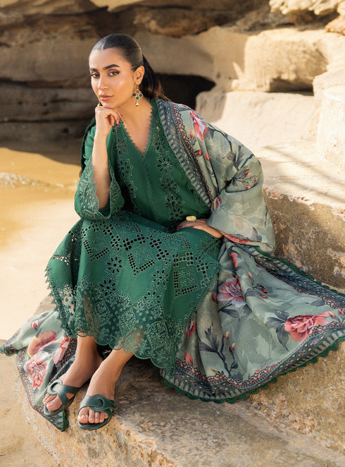 Zainab Chotani Embroidered Chikankari Lawn 3 Piece Suit AYSEL