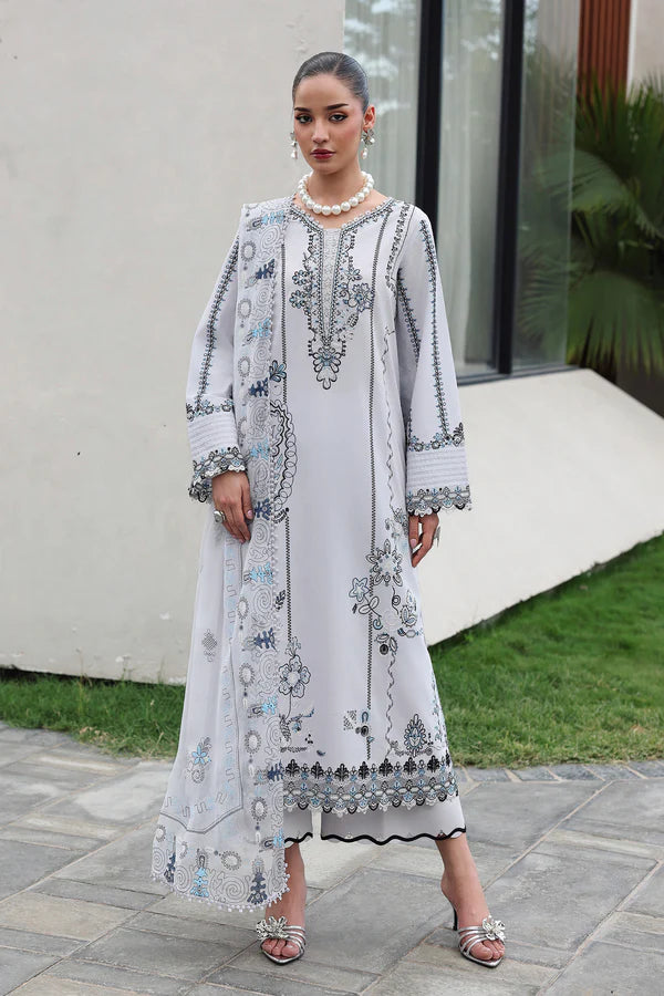 Qalamkar Embroidered Lawn Suit QKL-03 SAMIA