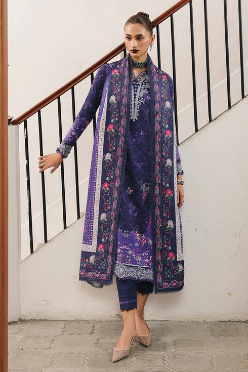 Qalmkar Jacquard Digital Printed Suit QW-03 (B) VANNA