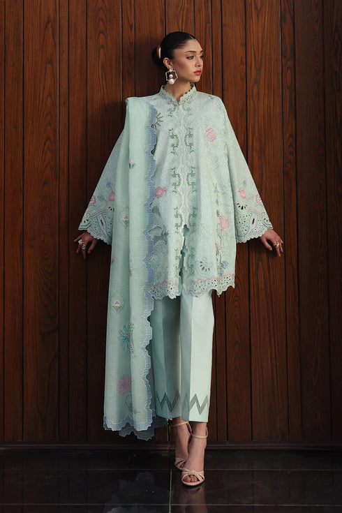 Qalamkar Embroidered Lawn Suit QKL-07 LEYA