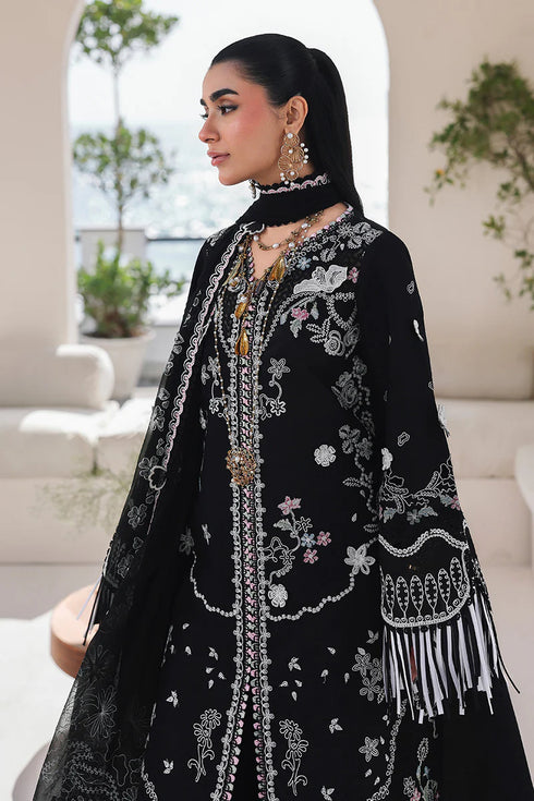 Qalamkar Chikankari Embroidered Suit SA-02 LIANA