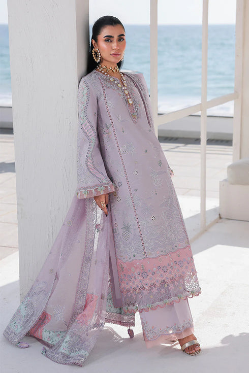Qalamkar Chikankari Embroidered Suit SA-11 REHMA