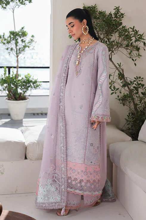 Qalamkar Chikankari Embroidered Suit SA-11 REHMA