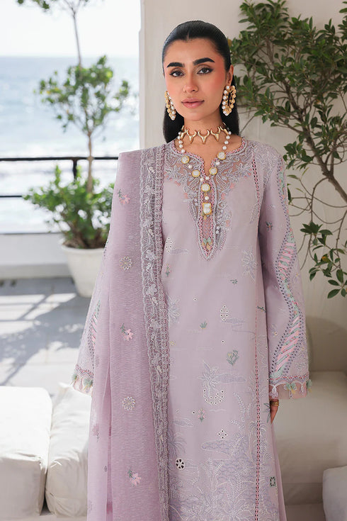 Qalamkar Chikankari Embroidered Suit SA-11 REHMA