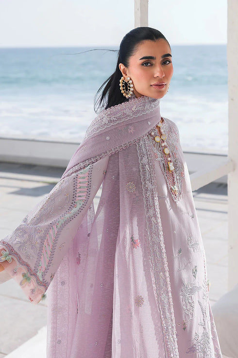 Qalamkar Chikankari Embroidered Suit SA-11 REHMA