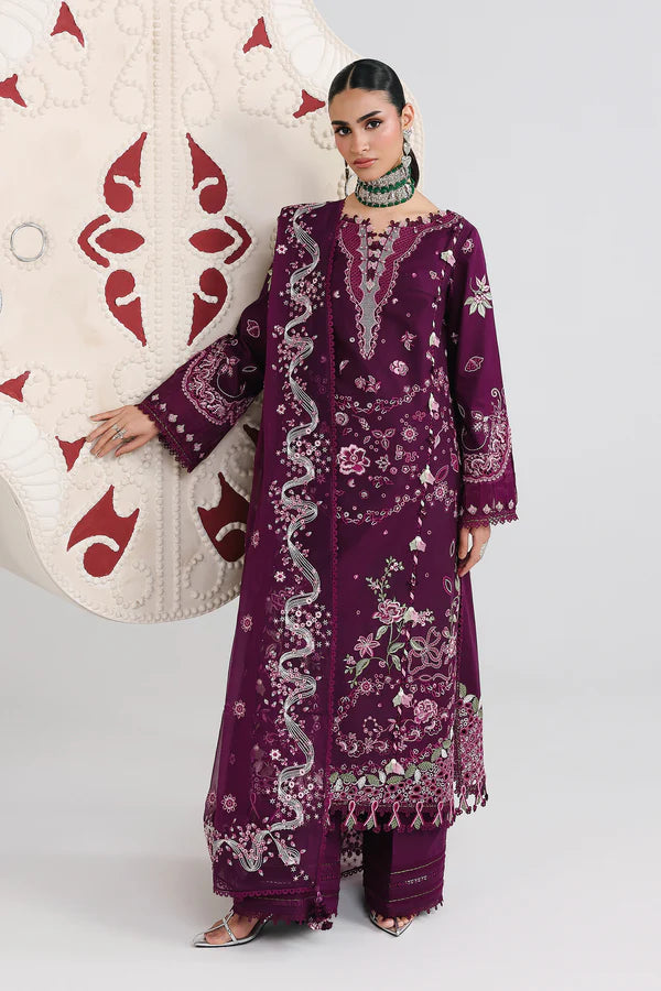 Qalamkar Embroidered Lawn Suit QFL-10 TRESA