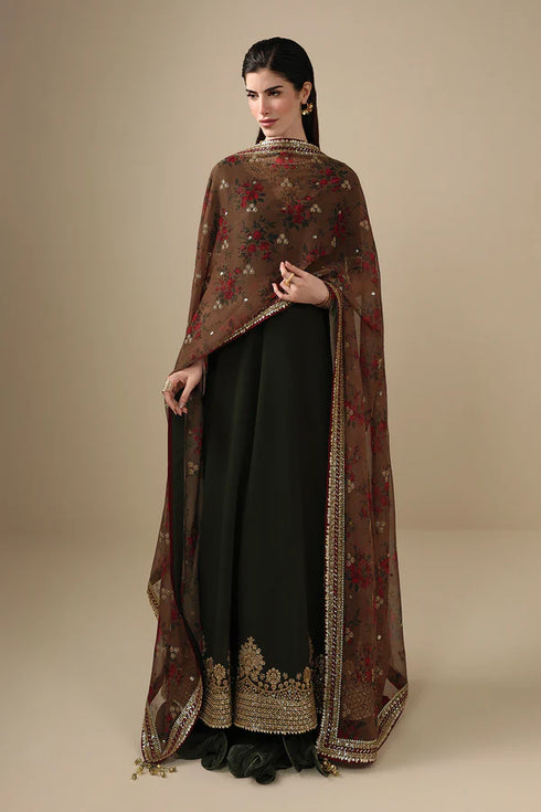 Jazmin Embroidered Chiffon Suit UC-3121