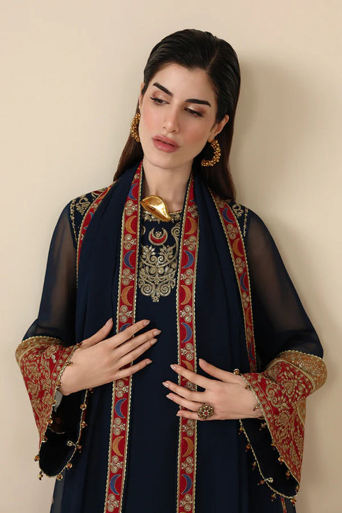 Jazmin Embroidered Chiffon Suit UC-3119