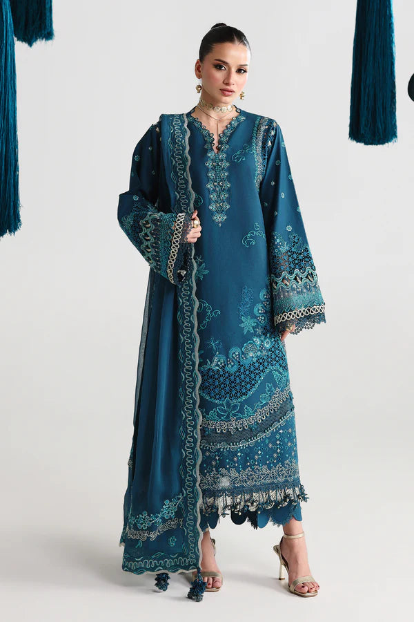 Qalamkar Embroidered Lawn Suit QFL-07 KAISA