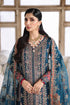 Qalamkar Embroidered Raw Silk Suit RH-02 NEELAM