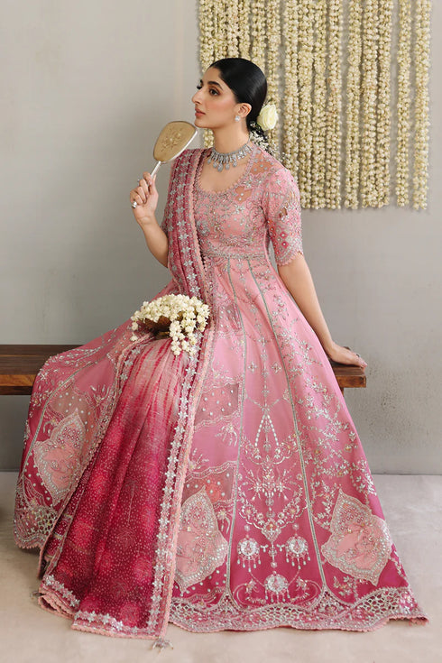 Qalamkar Embroidered Raw Silk Suit RH-05 RAHMAH