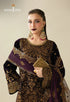Asim Jofa Embroidered Velvet Suit AJULM-02