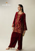 Asim Jofa Embroidered Velvet Suit AJULM-05