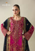 Asim Jofa Embroidered Velvet Suit AJULM-03