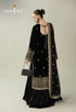 Asim Jofa Embroidered Velvet Suit AJULM-01