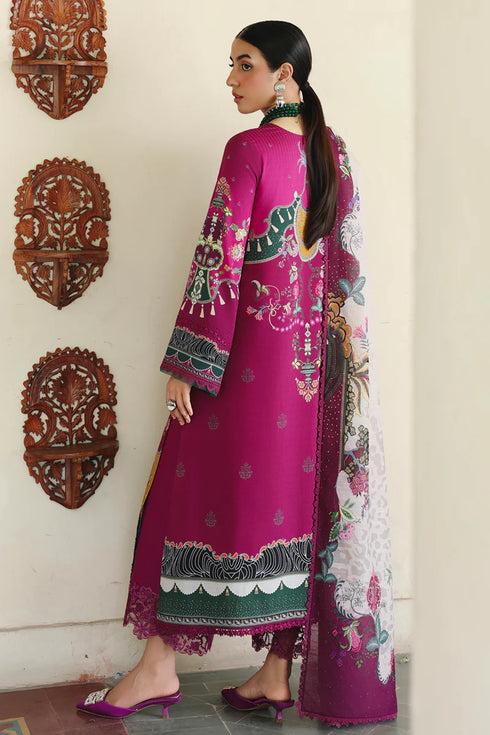 Qalmkar Jacquard Digital Printed Suit QW-04 (B) LACEY