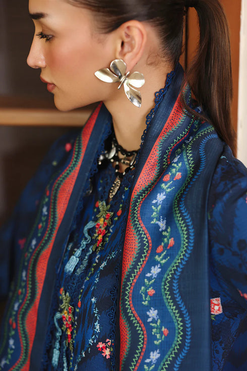 Qalmkar Jacquard Digital Printed Suit QW-02 (B) SILAS