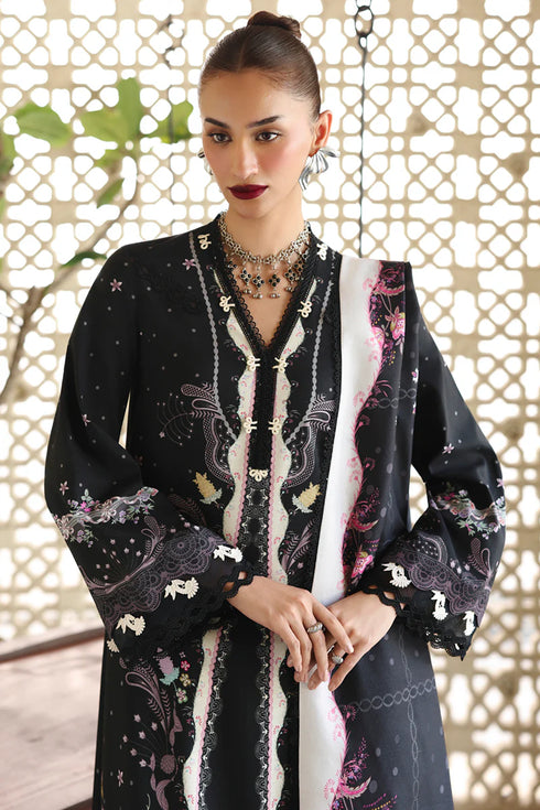 Qalmkar Jacquard Digital Printed Suit QW-01 (A) TYANA