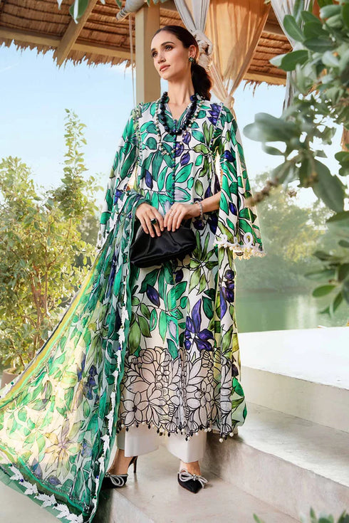 Maria B Printed Lawn Suit MPT-2505-A