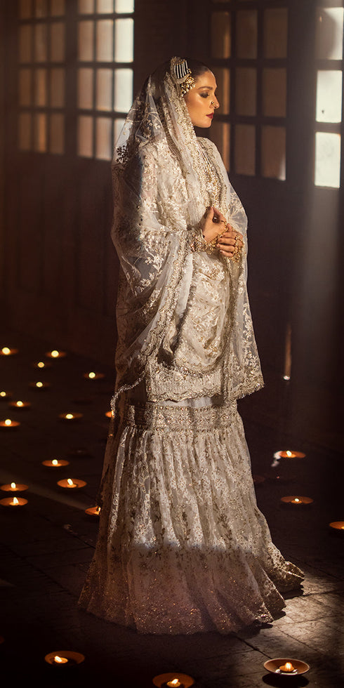 Erum Khan Net 3 Piece Suit MASTANI