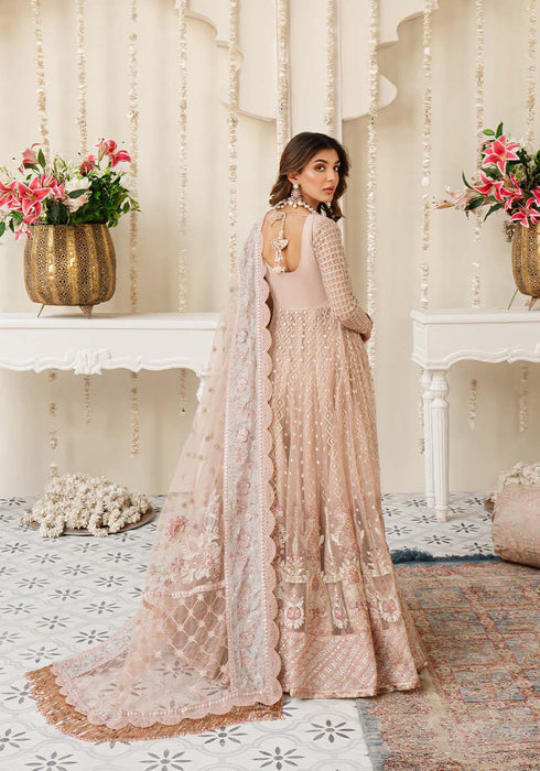 Zarqash Embroidered Net 3 piece suit AYLA