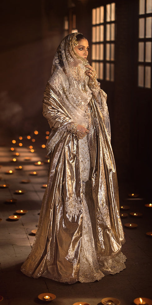 Erum Khan Net 3 Piece Suit MASTANI