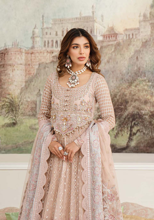 Zarqash Embroidered Net 3 piece suit AYLA