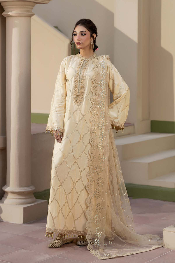 Maryams Embroidered Silk Suit Noor-E-Safa-HRI-8597