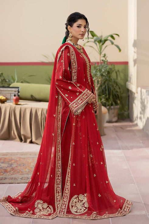 Maryams Embroidered Silk Suit PARISA-HRI-8596