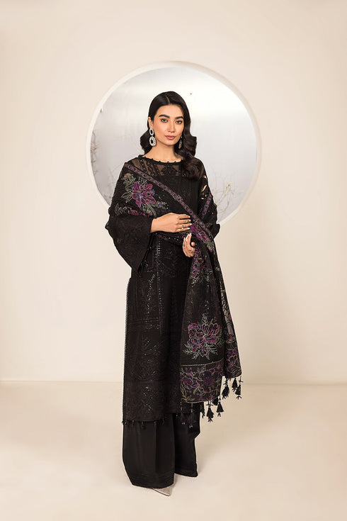 Alizeh Embroidered Chiffon 3 Piece Suit V15D03
