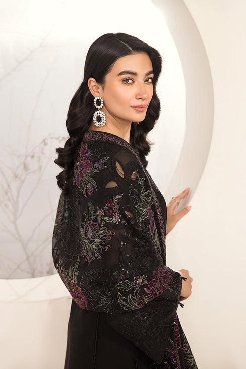Alizeh Embroidered Chiffon 3 Piece Suit V15D03