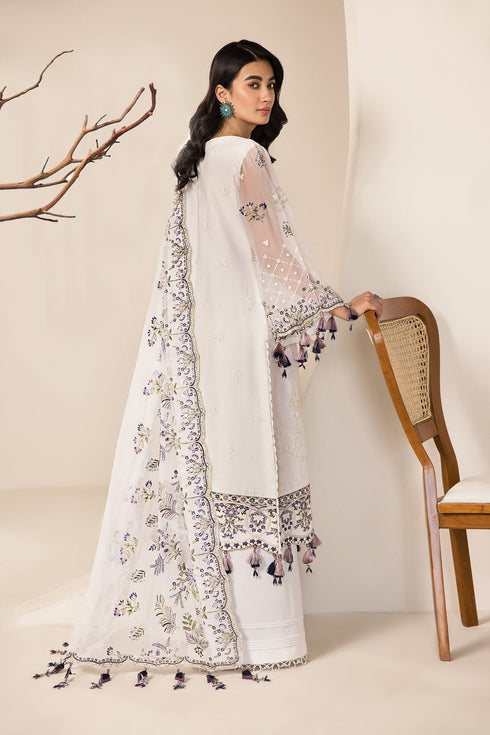 Alizeh Embroidered Chiffon 3 Piece Suit V15D07