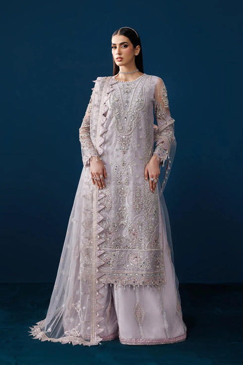Alizeh Embroidered Net Suit AF-NHM-4062-Amor