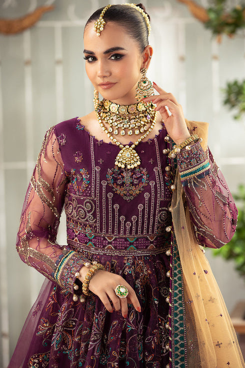 HON Embroided Net 3 Piece suit AFAK