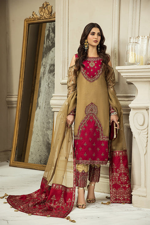 HON Embroided Organza 3 Piece suit HANA A