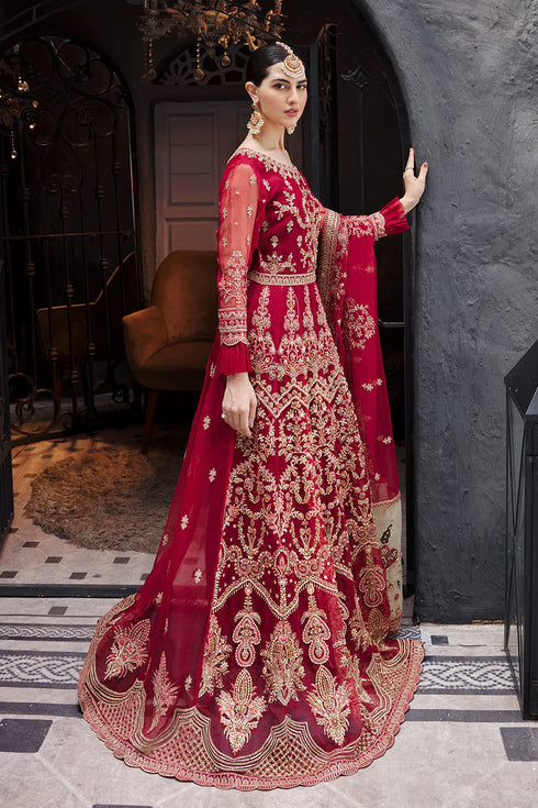 Emaan Adeel Embroidered Net 3 Piece suit NW-01