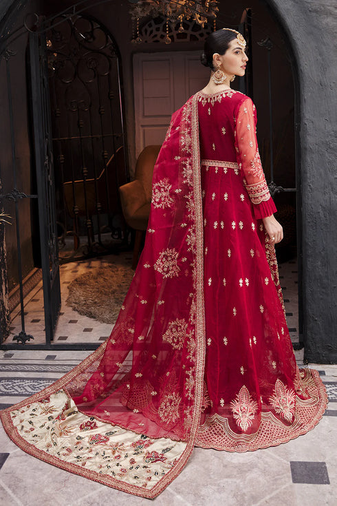 Emaan Adeel Embroidered Net 3 Piece suit NW-01