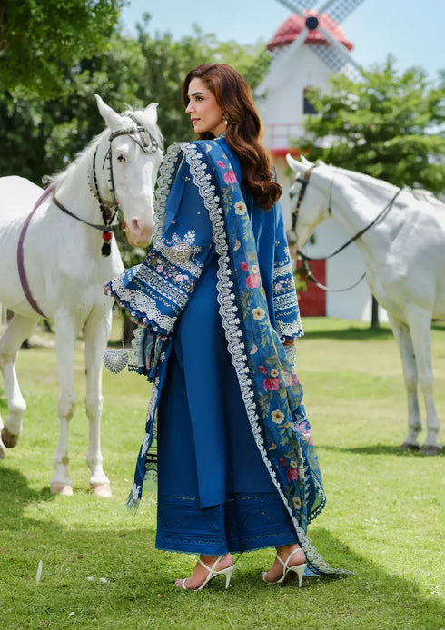 Elaf Embroiderd Lawn Suit ELH-2A ZIVA