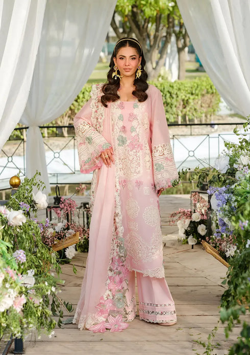 Elaf Embroiderd Lawn Suit ELH-1B SOPHIA