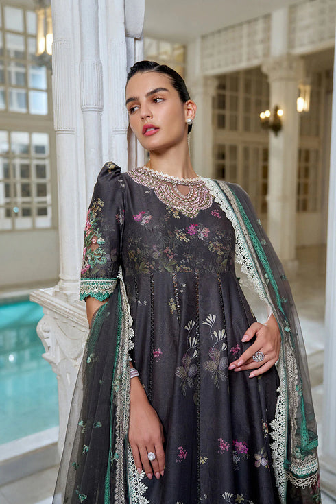 Sobia Nazir Embroidered Luxury Lawn suit Design 10A