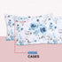 100% Cotton Duvet Cover Set | Soft and Stylish Blue Roses Print