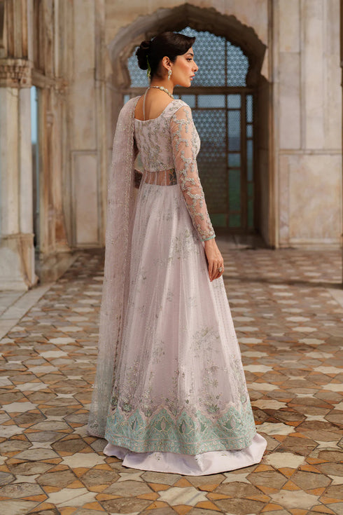 Iznik Embroidered Net Suit UE-552