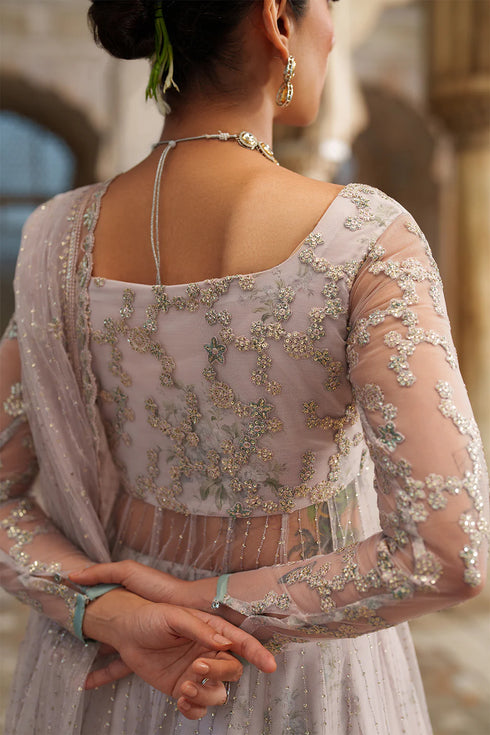 Iznik Embroidered Net Suit UE-552