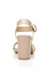 Low Block Heel Sandals Nude Pat G 1840