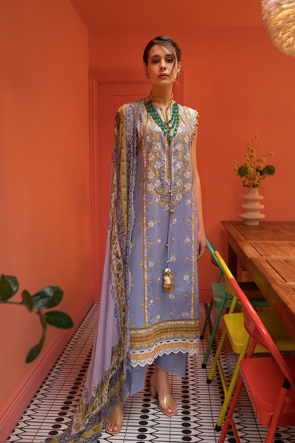 Sobia Nazir Embroidered Lawn 3 Piece suit DESIGN 10A
