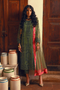 Maryam N Maria Embroidered Organza 3 piece suit Comfrey MS23-545