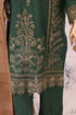 Nau Bahar Dhanak Embroidered Suit with Velvet Shawl NB-04