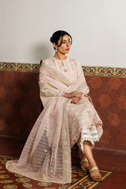 Emaan Adeel Embroidered Lawn Suit ORCHID ROYALE